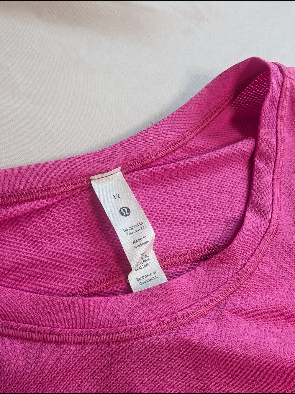 lululemon athletica High-Neck Running & Training T-Shirt — Ripened Raspberry - Picture 6 of 7